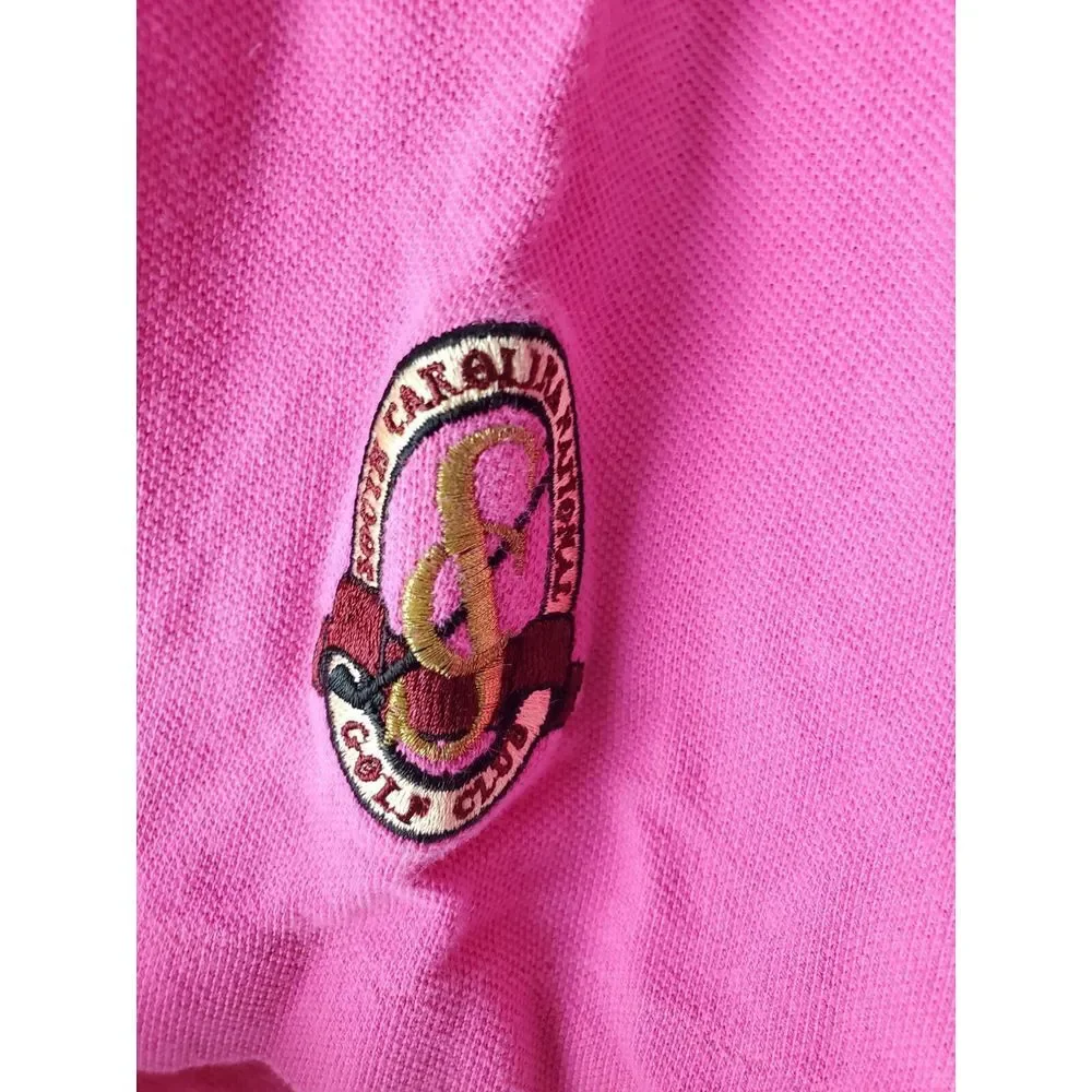 Polo by Ralph Lauren Men's Pink Cotton Polo Shirt Size‎ L